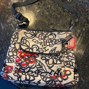 Coach graffiti purse